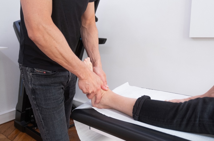 Douleur de cheville et pied